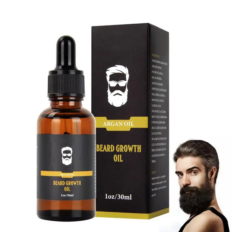 

Beard Growth Oil For Men Beard Growth Essence Beard Serums Beard Conditioning Oil Beard Oil Conditioner Promote A Healthy Full