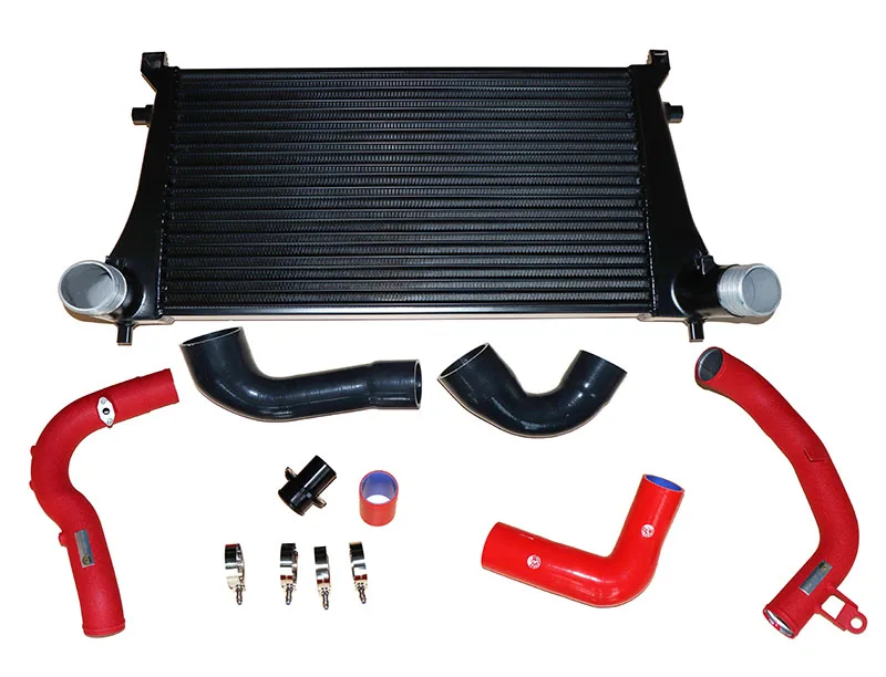 

Intercooler+Charge Pipe Kit FOR A3/S3 / Golf 7 GT I/R MK7 golf 7 EA888 TT TTS Seat leon Octavia 1.8TSI 2.0TSI 65mm thick tank