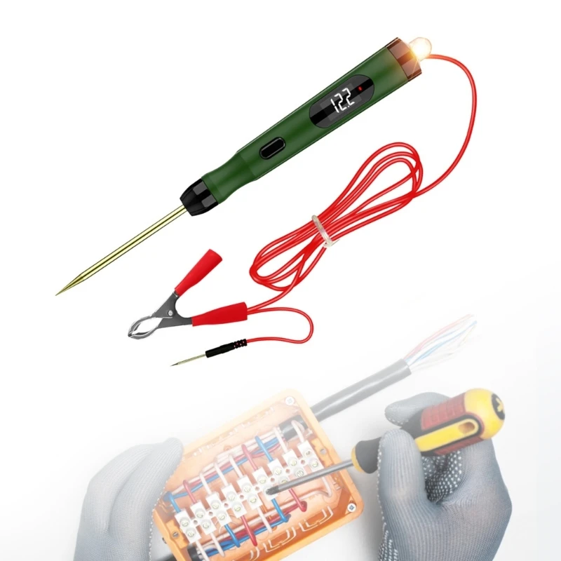 Сверхмощный цифровой светодиодный тестер цепей 5 В-30 В низкого напряжения и