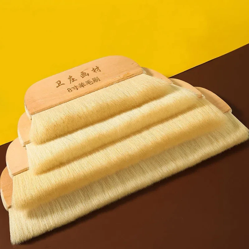 Шерстяной волос кисть для рисования акварелью ручка щетки бамбук Board Brush