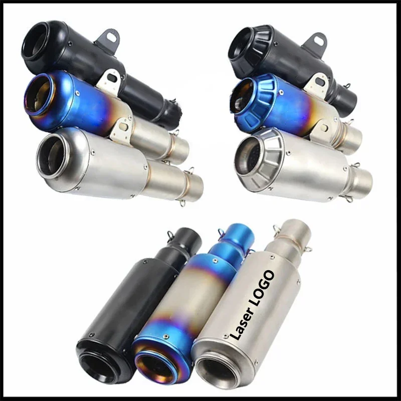 51 мм выхлопной глушитель для мотоцикла GP Racing Escape с дБ Killer Dukati 696 848 tmax 500 530 crf 230 vespa