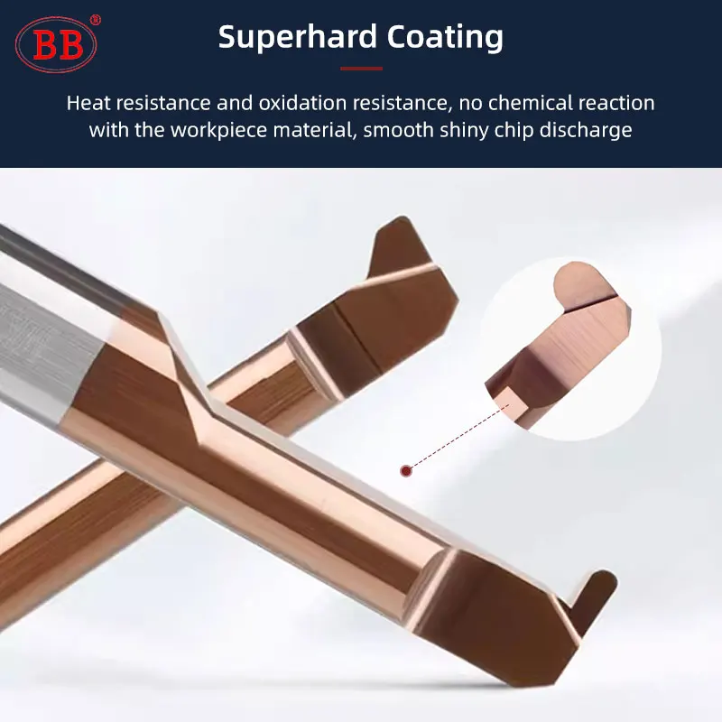 BB MKR MZR DIY Round Grooving Cutter MXR Boring Auto Lath Small Hole Modular Bar