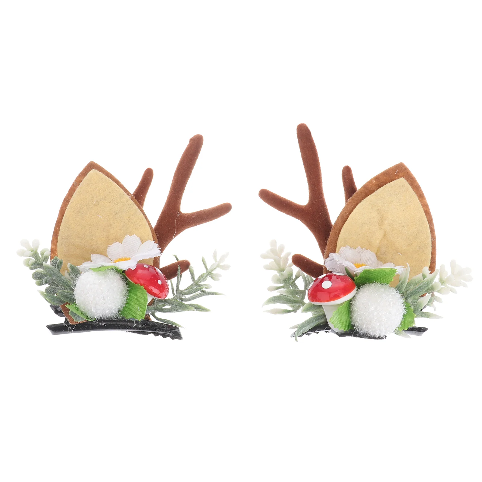 

Hair Clips Reindeer Antlers Deer Christmas Clip Antlerbarrettes Cosplay Pom Hairpins Xmas Headdresshairpin Girls Chrysanthemum