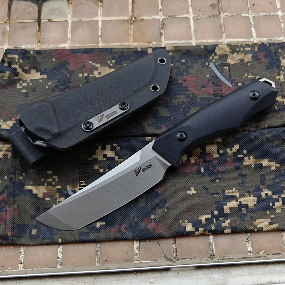 Фото DICORIA BonFire Real 10Cr15MoVCo сталь G10 ручка нож с фиксированным лезвием тактический охотничий кемпинг рыбайня открытый EDC инструмент для выживания №1