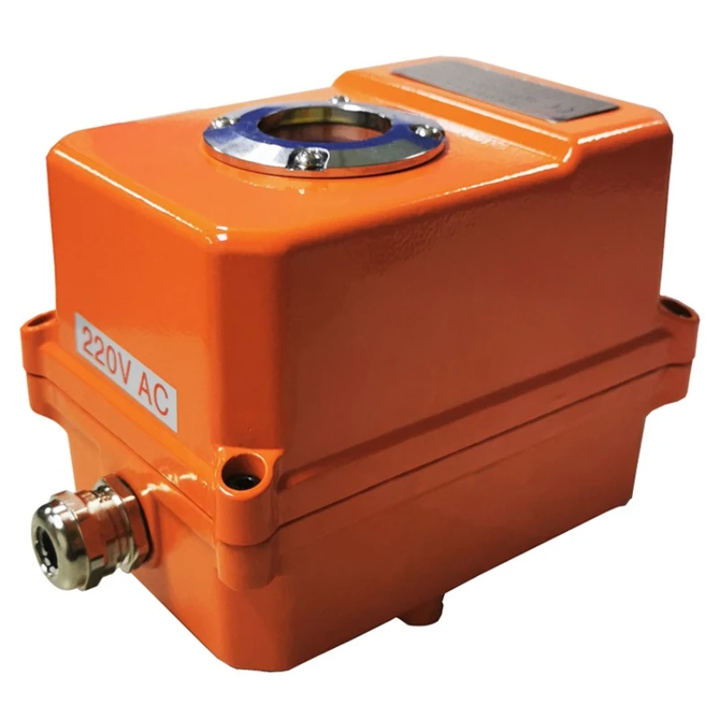

12v quarter turn electric actuator for controlling air dampers