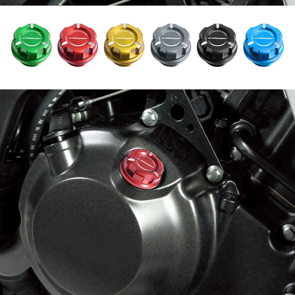 

For Honda CB125F All Year Motorcycle Engine Oil Cap Bolt Screw Filler Cover
