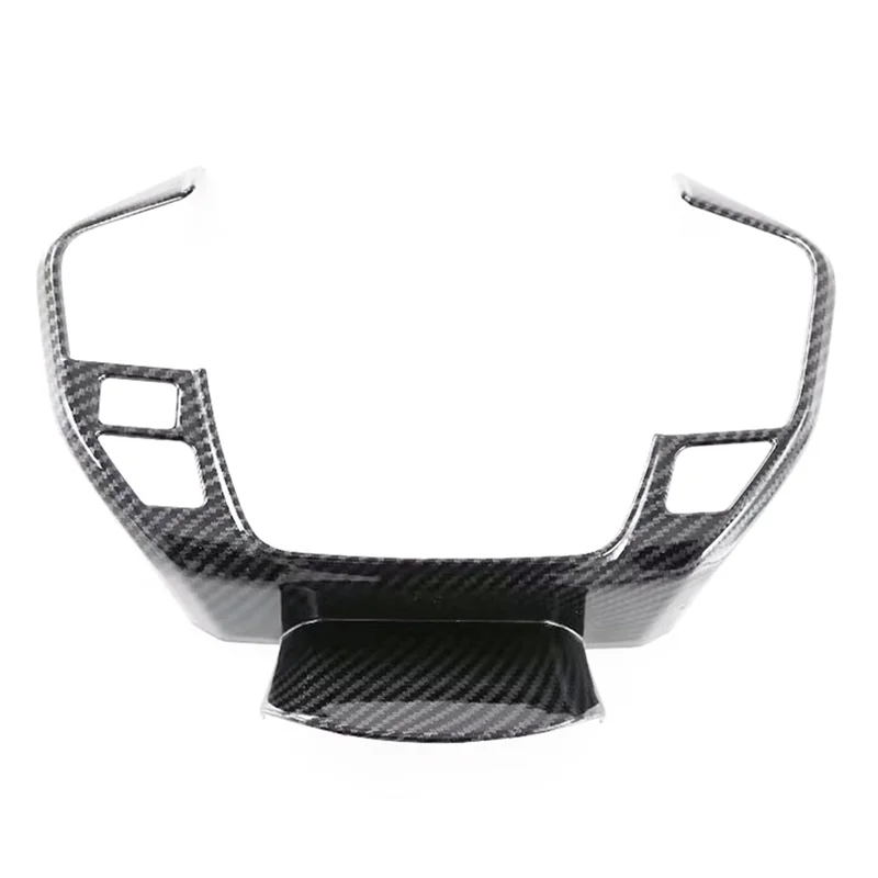 

Carbon Fiber Style Steering Wheel Panel Cover Bezel Trim Insert Garnish for BZ4X EA10 2022 2023