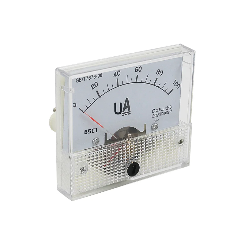 85C1-A положительный и отрицательный амперметр постоянного тока Миллиамперметр