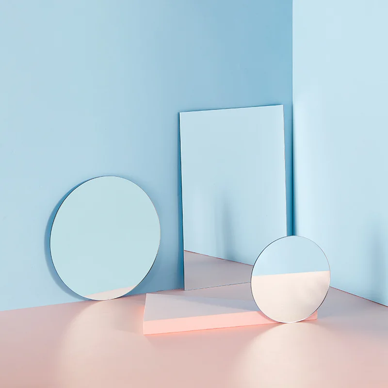 

INS Photo Props Acrylic Mirror Reflector Product Inverted Photography Background Fotografia Shooting Props for Jewelry Cosmetics