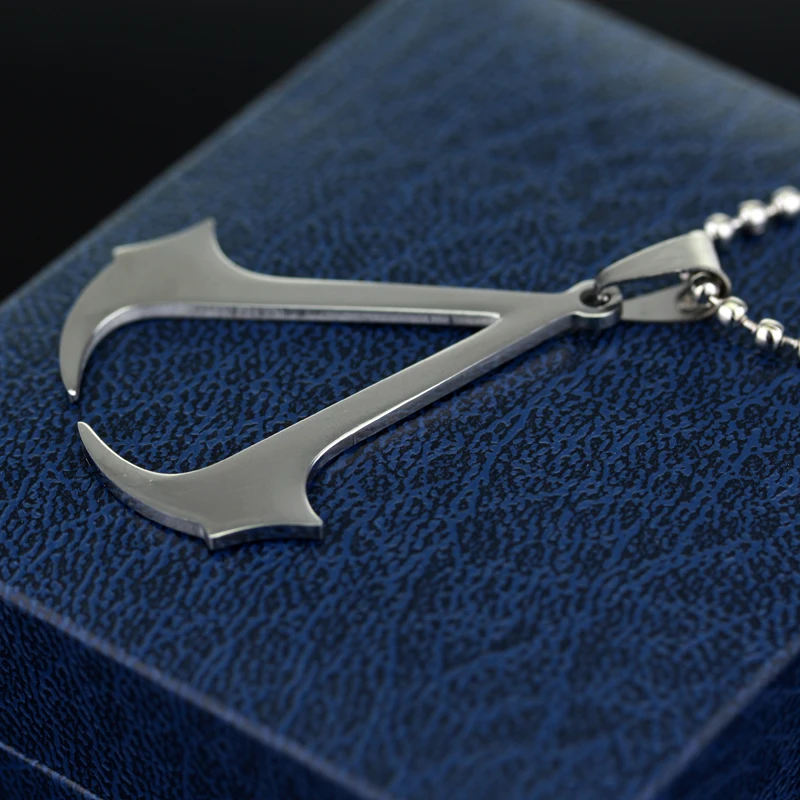 Женская цепочка из нержавеющей стали с кулоном убийца