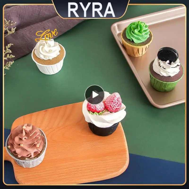 

Thickened Mafen Paper Cup Cake Cups Cake Stand Baking Paper Cup Kitchen Accessories Oil-proof Baking Accessories And Tools
