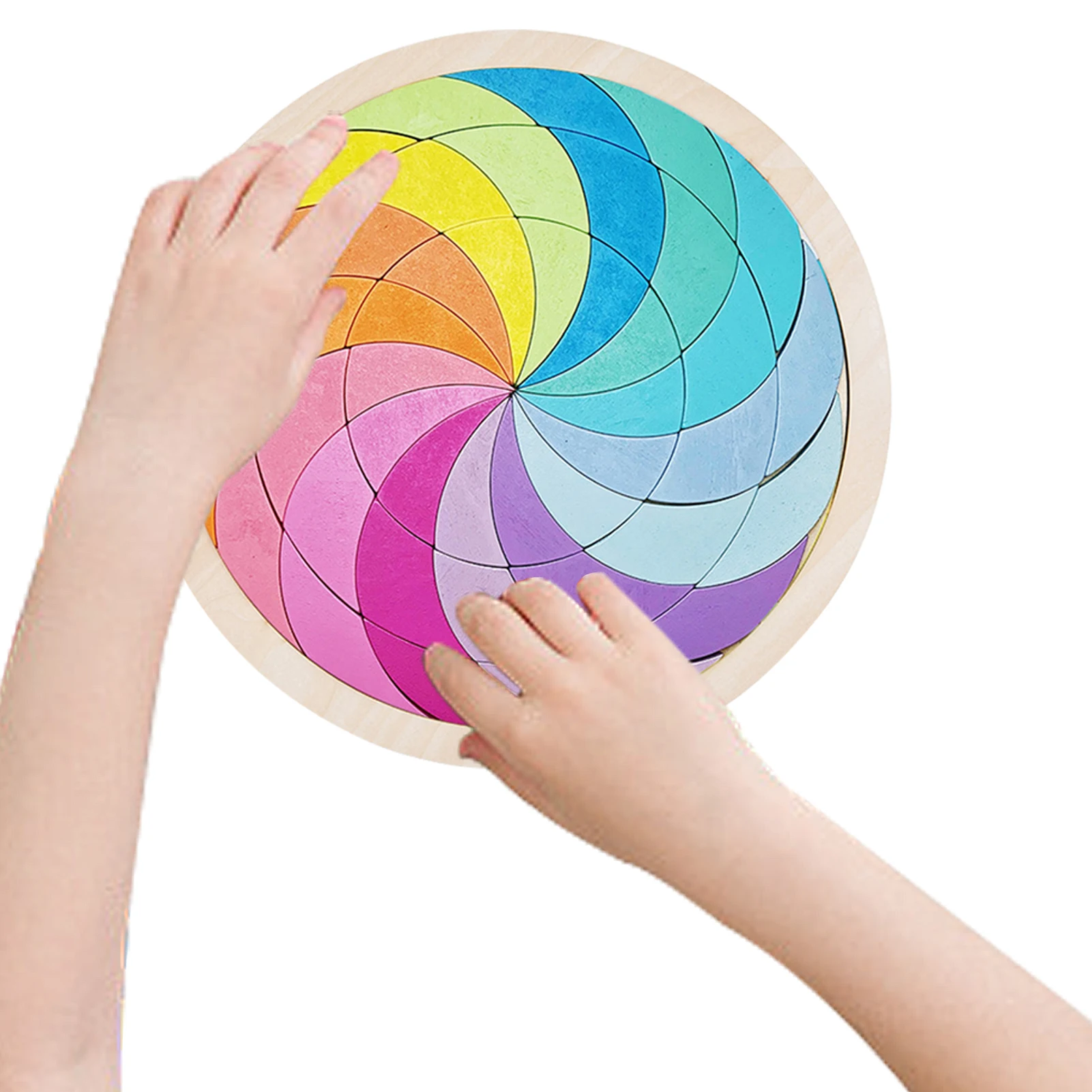 

Wooden Tangram Puzzle Educational Toys Wooden Puzzle Pattern Blocks Wooden Rainbow Pattern Blocks Geometric Shape Puzzle