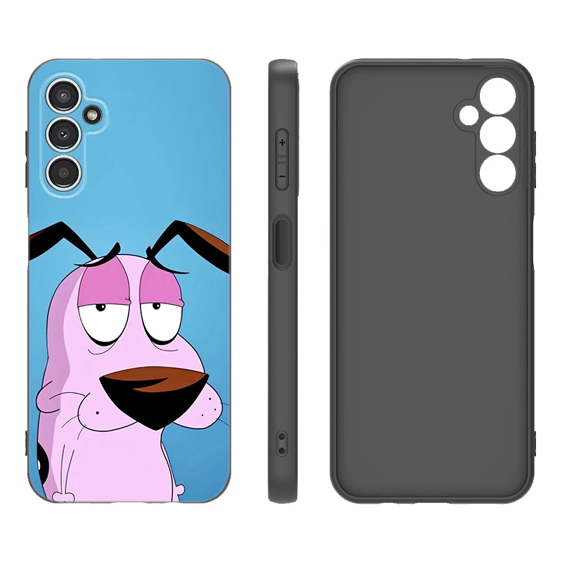 Фото Чехол для телефона Courage Cowardly Dog для Samsung A13 A14 A16 A22 A32 A33 A34 A35 A52S A53 A54 A55 A56 A71 A73 5G A07 A12 A15 A17 A72 №2