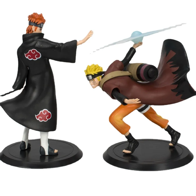 

Anime Naruto 18cm Grandista Shinobi Relations Uzumaki Uchiha Sasuke Pain Figurine PVC Figure Collection Model Kids Toys For Gift