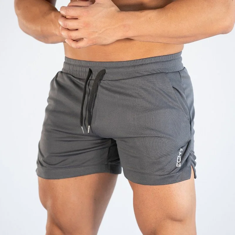 

Lightweight Men Running Shorts Fitness Sports Legging 2In1 Quick Dry Stretch Fabrics Gym Shorts Workout Training Gym Short Pants