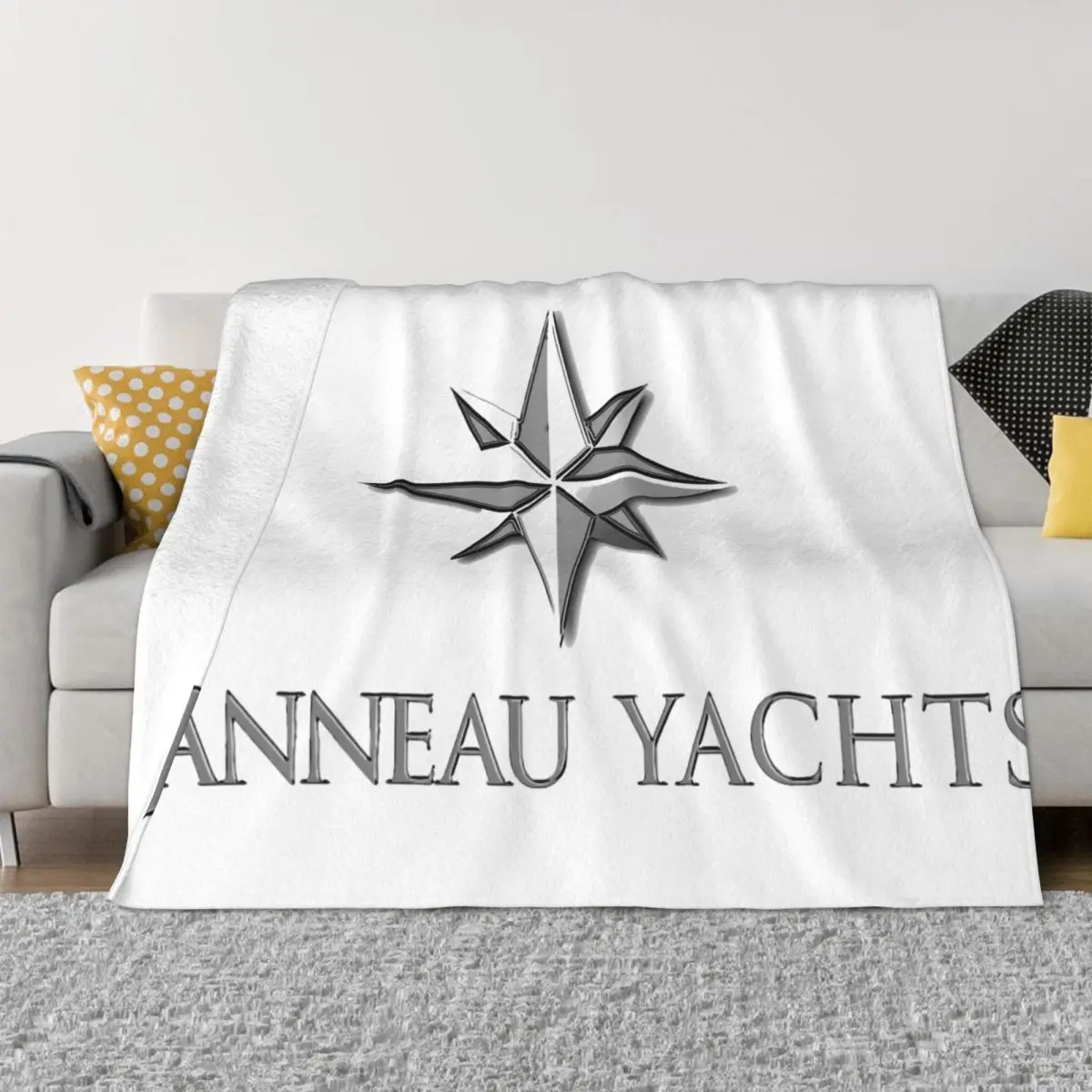 Jeanneau Yachts Одеяло Покрывало на кровать для пикника Диван-кровать