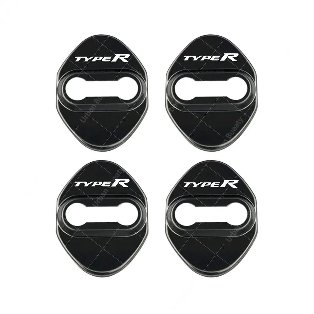 

Крышка дверного замка автомобиля, чехол с автоматическими эмблемами для Honda Type R Accord Civic Si Integra CR-V City Fit Odyssey, аксессуары для стайлинга автомобилей