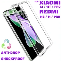 Ultra Thin Silicone  Clear Phone Case For Xiaomi Redmi Note 11S Pro 11T 10T Poco Luxury Back Cover