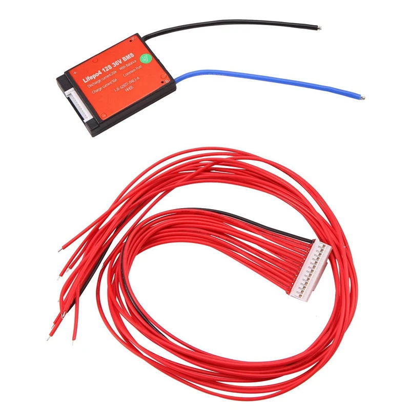 12S 36V 20A Водонепроницаемая батарея BMS Lifepo4 3 2 V 18650 32700 Аккумулятор Защищенный