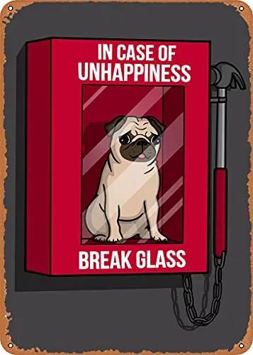 

Happiness 2.0! Vintage Look Metal Sign Patent Art Prints Retro Gift 8x12 Inch