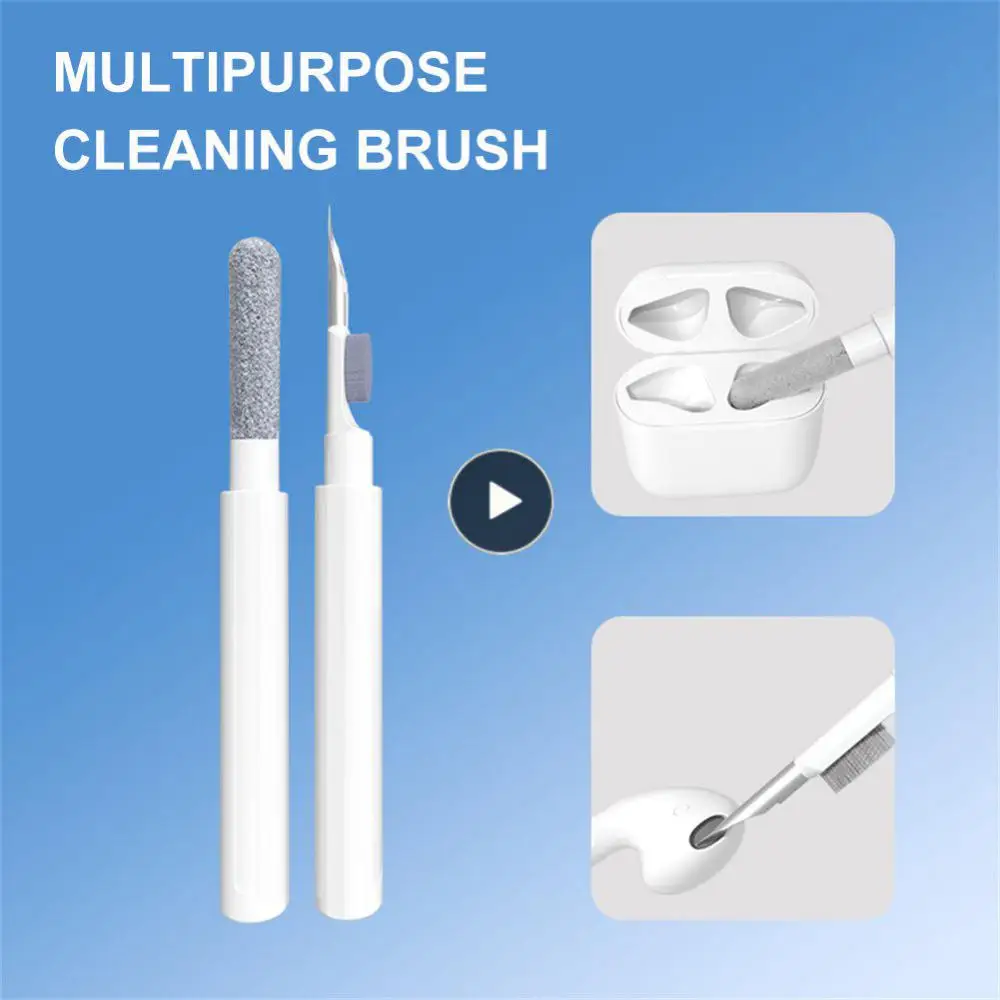

Wireless Headphones Case Cleaning Tools With Handle Portable Earbuds Pen Brush Charging Case Cleaning Tools Multi Purpose