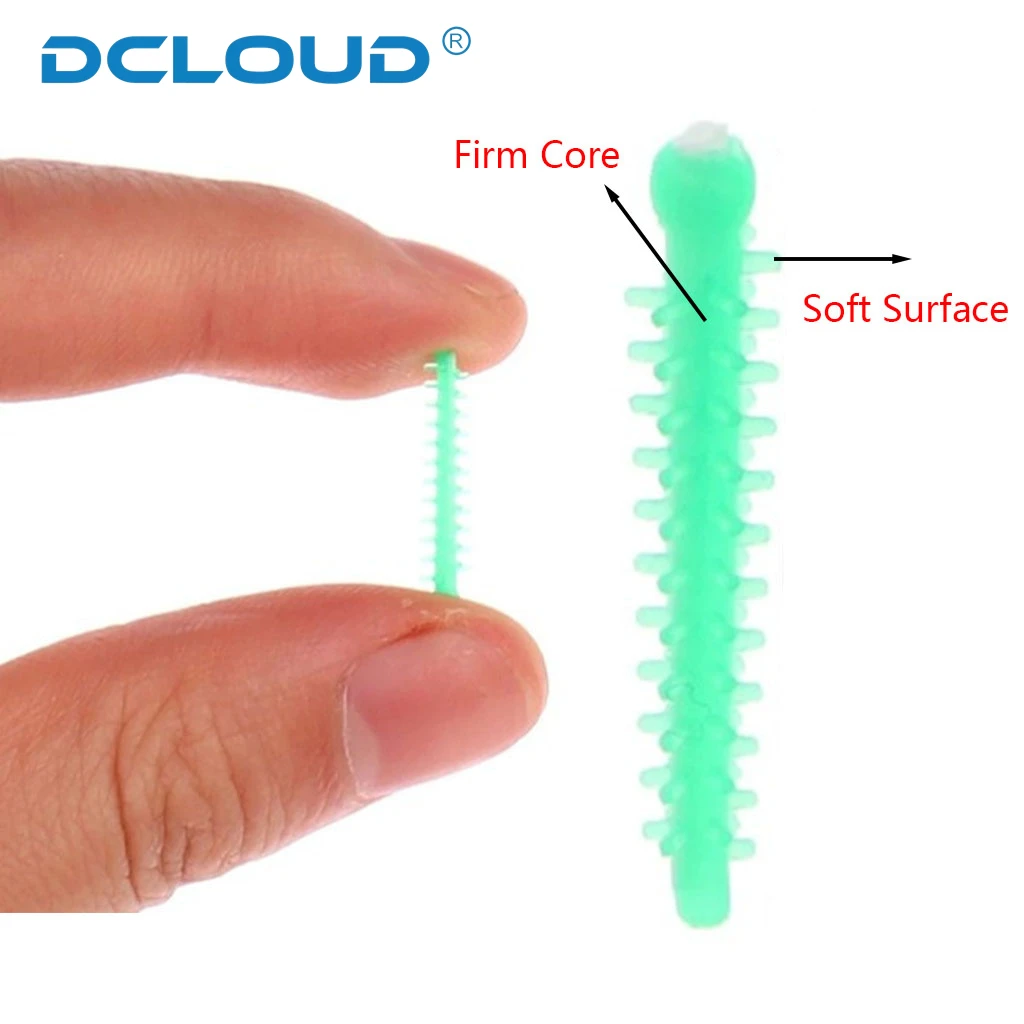 DCLOUD 40 шт./кор. одноразовые стоматологические адаптивные силиконовые клинья для