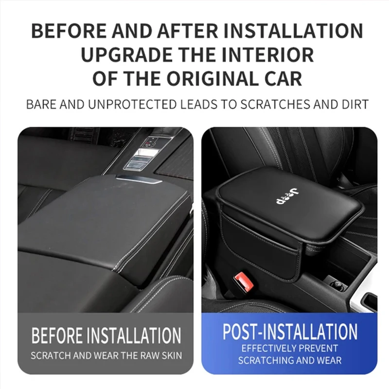 Автомобильный подлокотник центральной консоли сумка для хранения налокотник