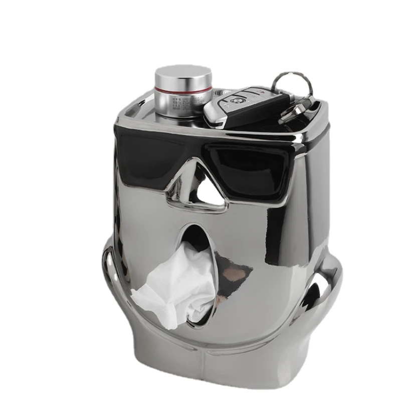 

Creative Tissue Box Living Room Light Luxury High-End Household Coffee Table Design Sense Tissue Box Decoration