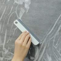 bathroom mirror cleaning scraper glass window scraper no water stains with soft rubber blade scraper home car cleaning gadgets