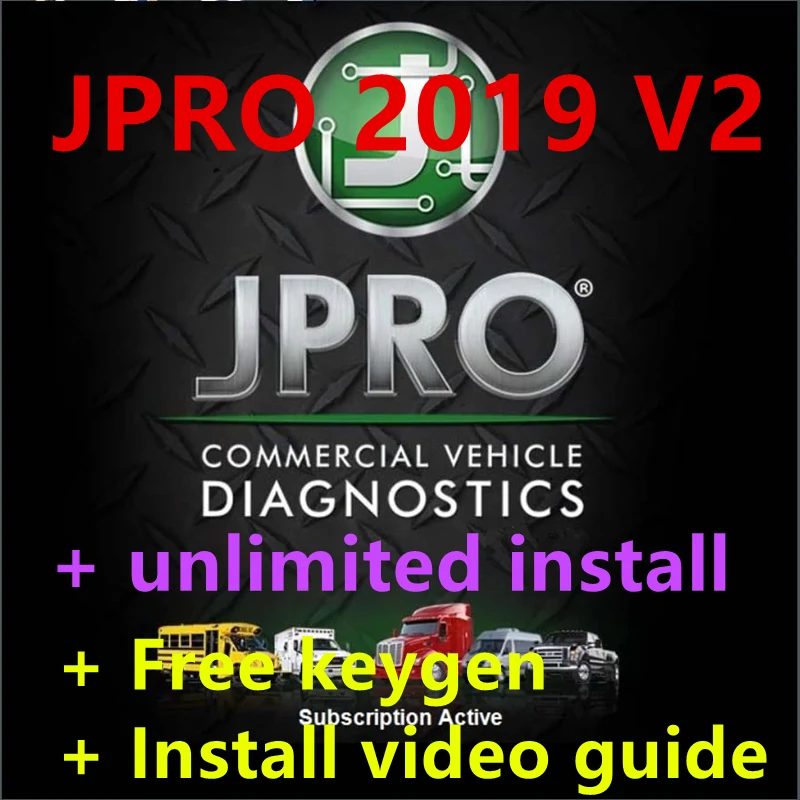 Noregon JPRO Коммерческая Диагностика флота JPRO 2019 V2 программное обеспечение jpro + Бесплатный генератор ключей + Инструкция по установке + неограниченное insta