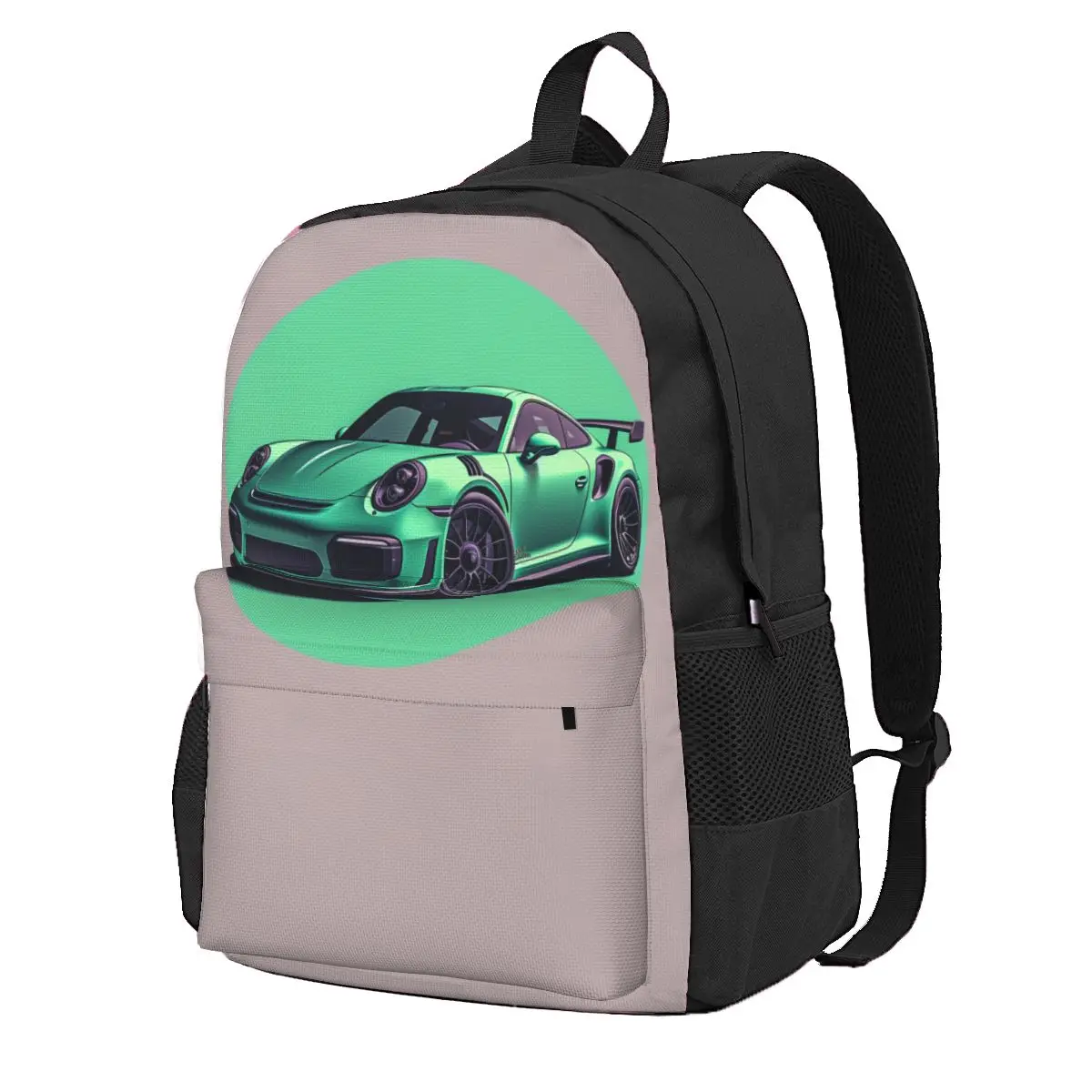 

Классический спортивный рюкзак с машинкой, простой круглый минималистичный молодежный рюкзак из полиэстера в уличном стиле, легкие школьные сумки, рюкзак