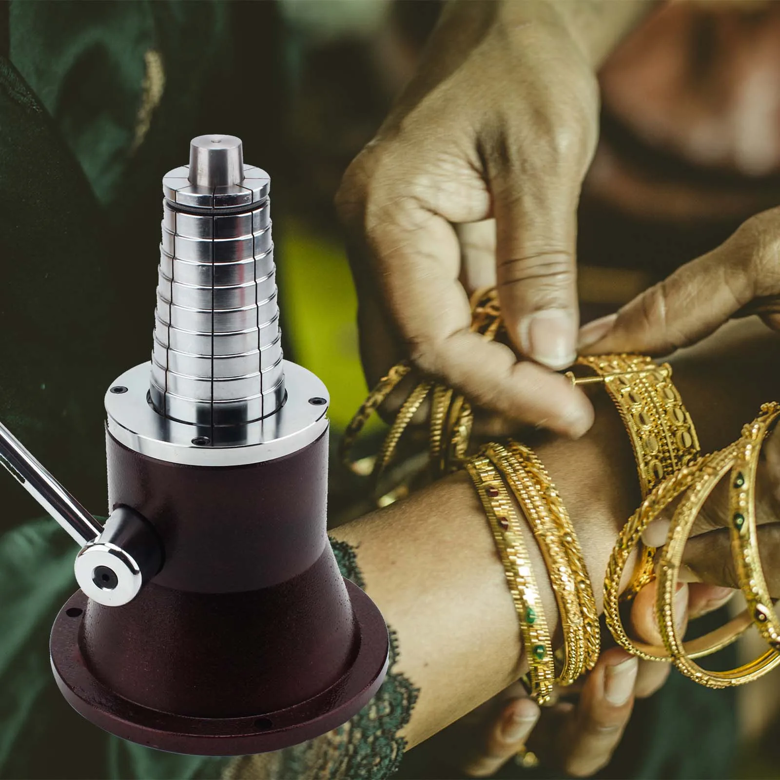 Professional Bangle Bracelets Stretcher Enlarger Making Tools Facilities Mandrel Jewelry DIY Enlarging Making Tool