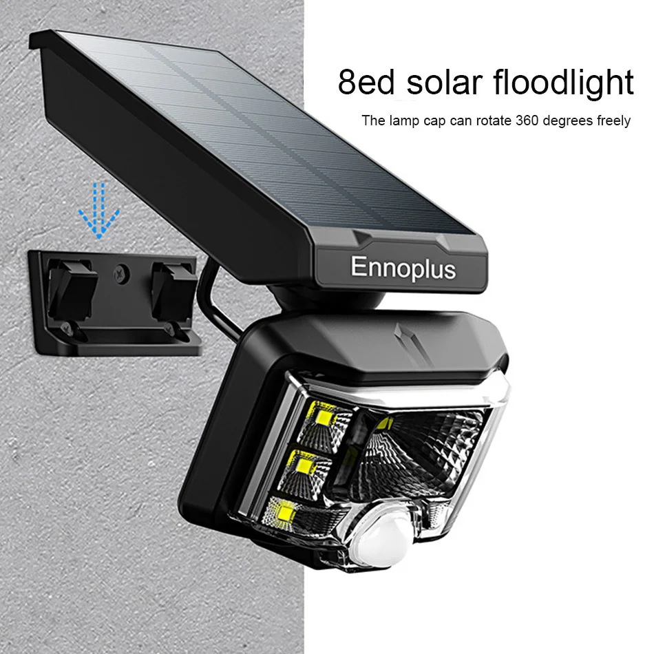 

Outdoor Led Solar Lamp PIR Motion Sensor Wall Light Waterproof Flood Light ForLandscape Square Garden Spotlight Lighting