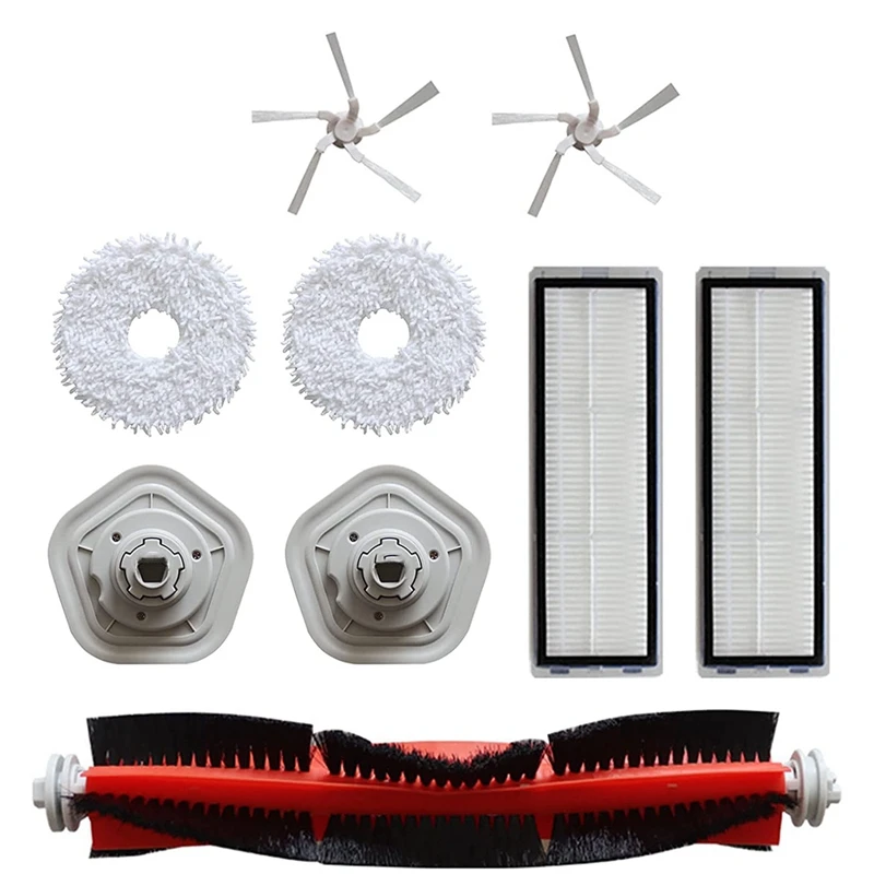 

Запчасти для пылесоса Dreame W10 W10pro, основная и боковая щетки, фильтр НЕРА, легкая установка