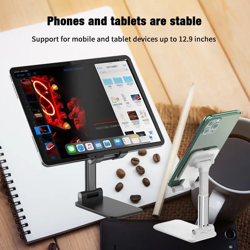 

Creative Deformation Desktop Phone Holder with Lifting and Folding Design - The Perfect Solution for Hands-Free Convenience