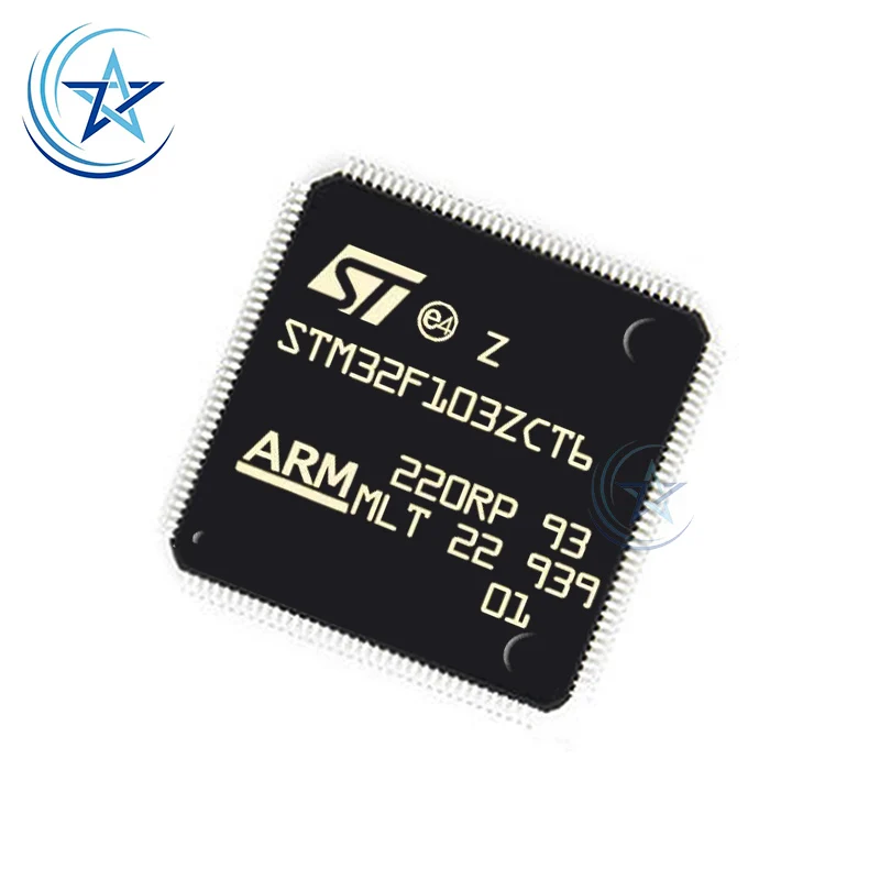 Оригинальная флэш-память STM32F103ZCT6 STM32F103ZET6 LQFP-144 32-битный микроконтроллер MCU