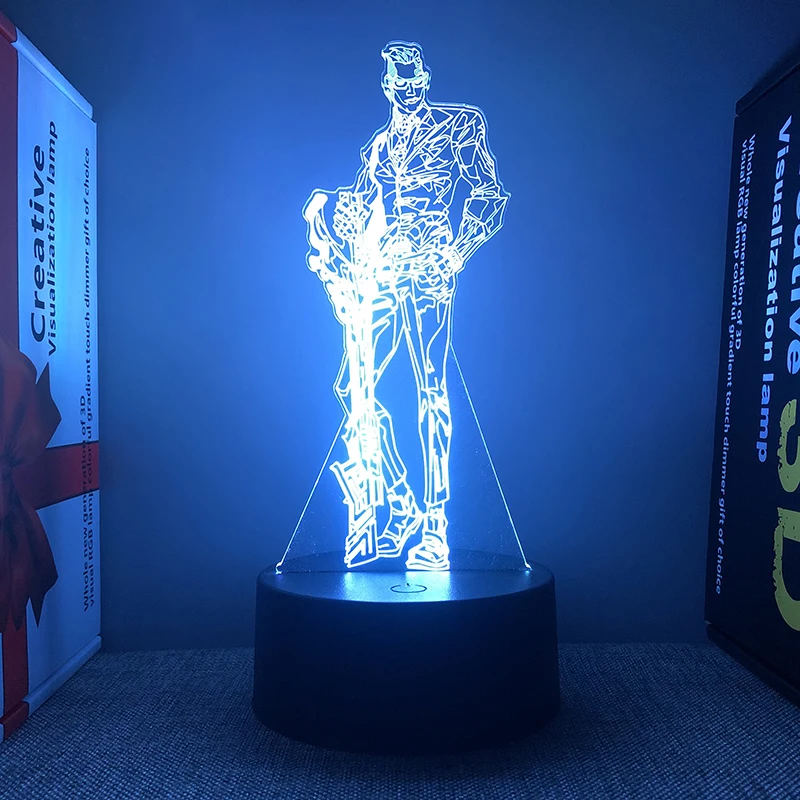 

Valorant 3D LED лампа Джетт Гекко