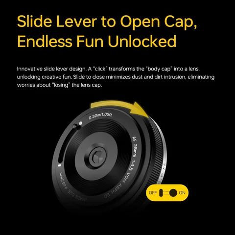 VILTROX 28 мм F4.5  объектив для Sony E Mount