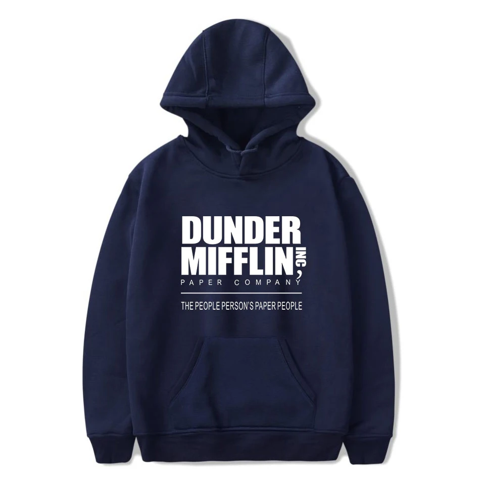 

Dunder Mifflin Men/women Hoodies Sweatshirts The Office TV Show Hip Hop Hoodie Fashion Hoodies Sweatshirt Dunder Mifflin Tops