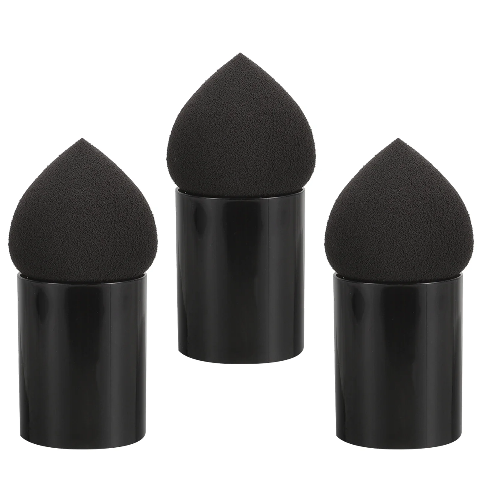 

3 Pcs Powder Puffs Foundation Makeup Tools Sponge Brush Sponges Blending