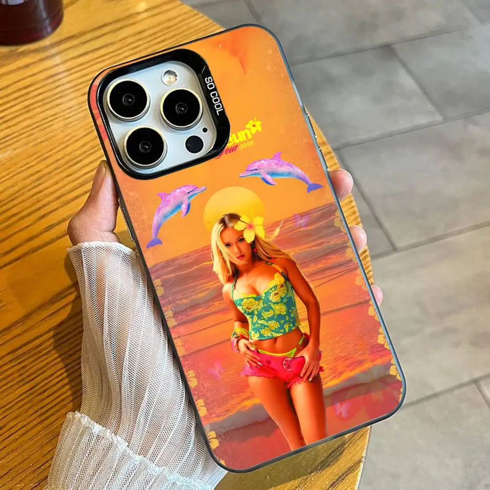 Фото Чехол для телефона Midnight Sun Z-Zara L-Larsson для iPhone 16 17 15 14 12 13 Pro Max, черный, противоударный №3
