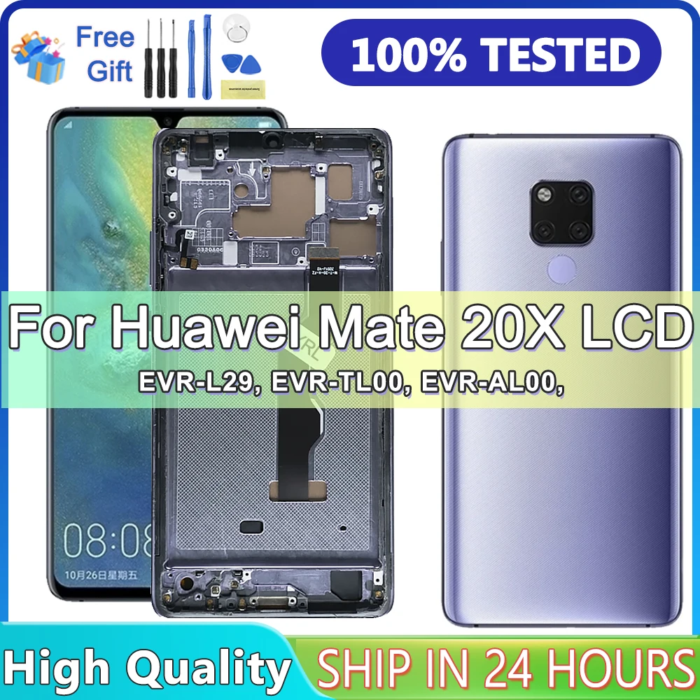 7 2-дюймовый TFT для HUAWEI Mate 20X экран EVR-L29 ЖК-дисплей замена сенсорного экрана Huawei 20x