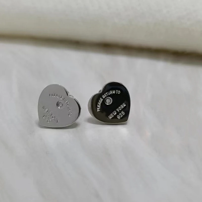 

TIFINE1:1 S925 Серебряные серьги в форме сердца, женские высокие ювелирные изделия, Лидер продаж, серебряные подарки на день Святого Валентина