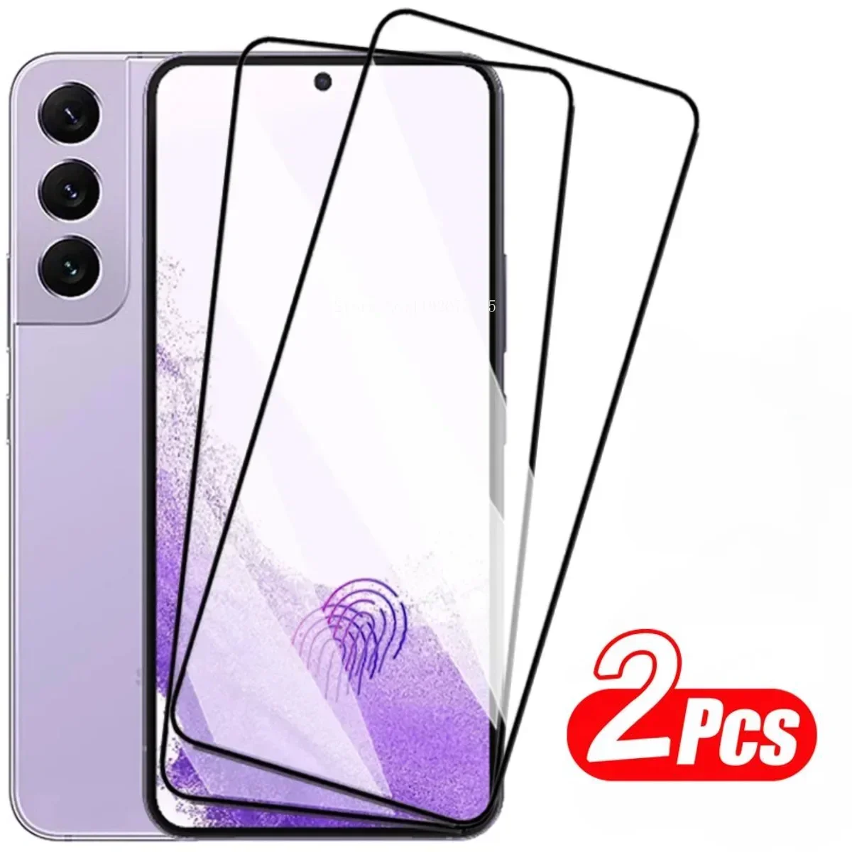 2 шт. закаленное стекло для Samsung S22 S23 S21 Plus S20 Fe S24 Ultra A15 A55 A35 A25 A32 A52 A73 5G HD защитные