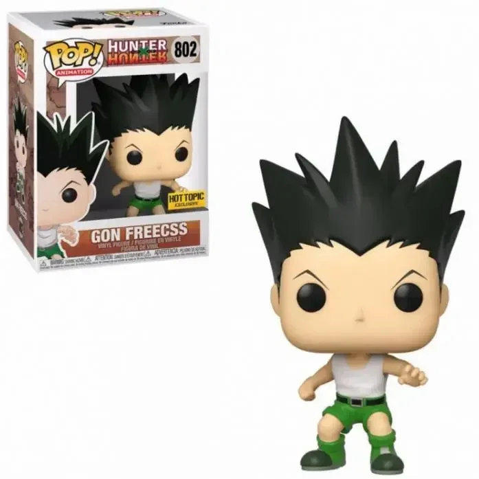 Телевизионный охотник Funko Pop Gon Freecss 802. # Хёнока 652 Виниловая фигурка коллекция HOT