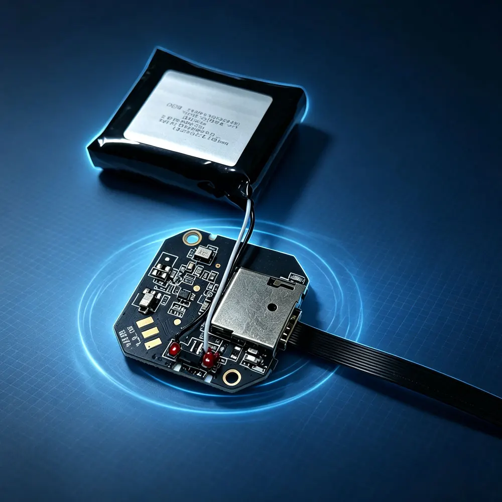 Фото Миниатюрная портативная Wi-Fi камера, DIY-камера, просмотр в реальном времени через приложение, мониторинг движения. №4