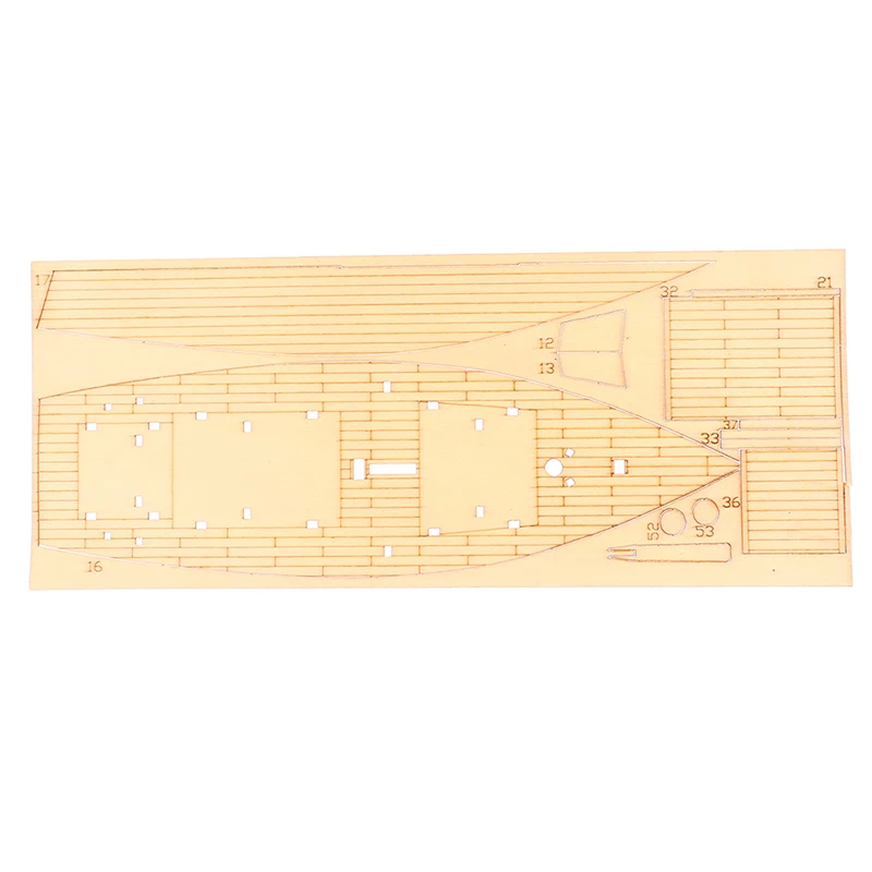 1:30 филировать деревянная модель парусного лодки DIY комплект корабль сборка