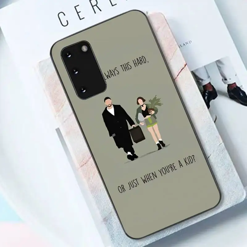 Killer Leon Uncle Girl Phone Case for Samsung S10 21 20 9 8 plus lite S20 UlTRA 7edge