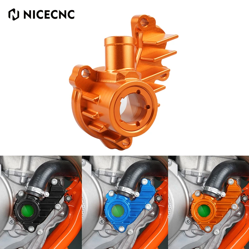 

CNC Motorcycle Water Pump Cover Protection Guard For KTM 250 350 EXC-F XC-F SX-F 2017-2022 Husqvarna FE FC GasGas MCF ECF EXF