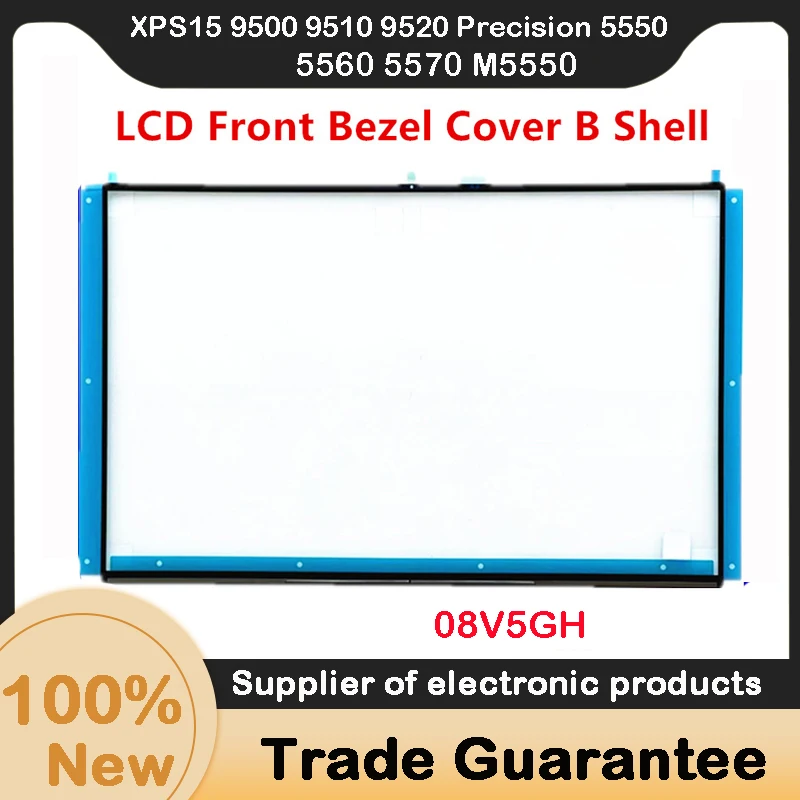 Новый оригинальный чехол для ноутбука с передней рамкой ЖК-дисплея B Dell XPS 15 9500 9510